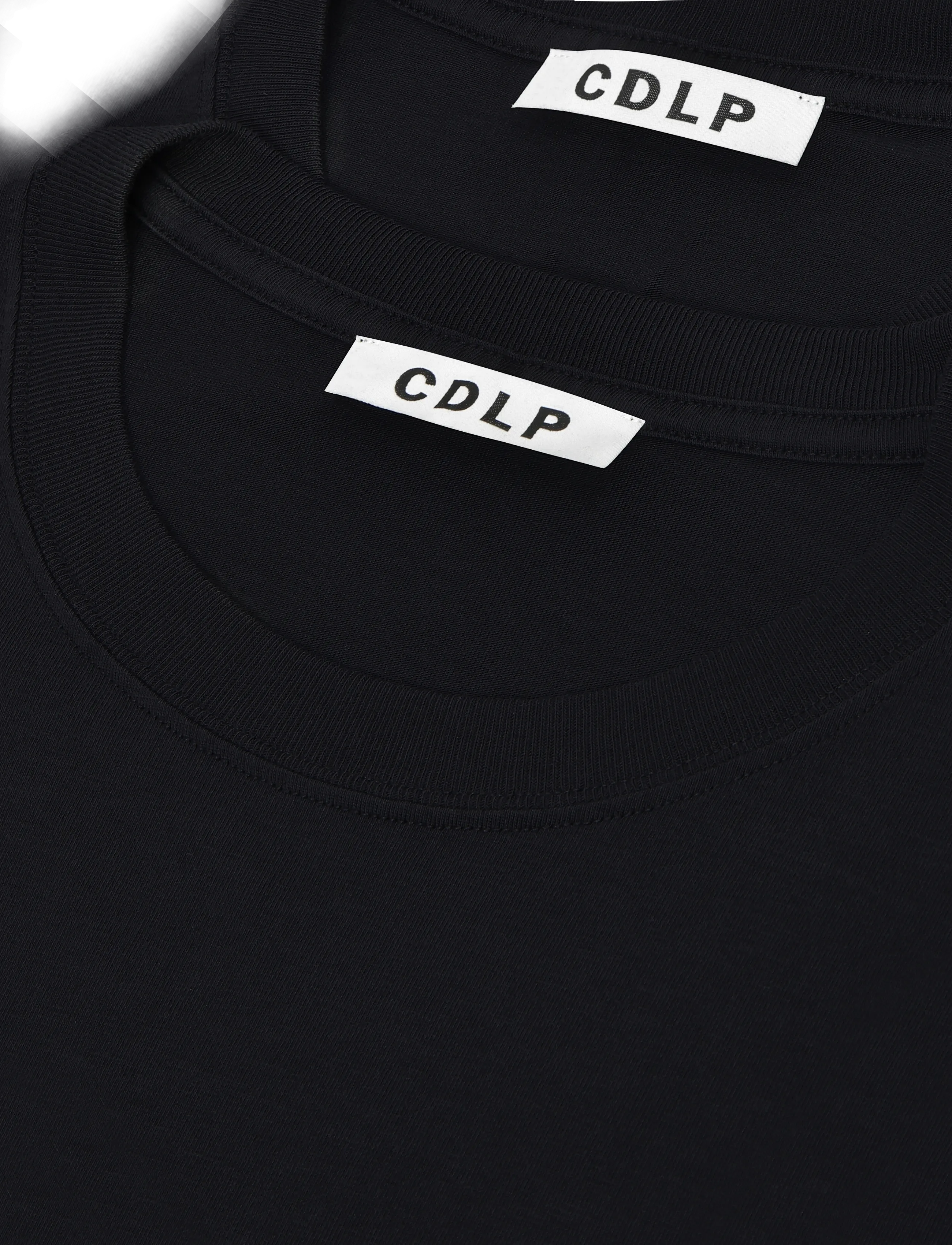 CDLP - 3 X  MIDWEIGHT T-SHIRT - BLACK - black - 2