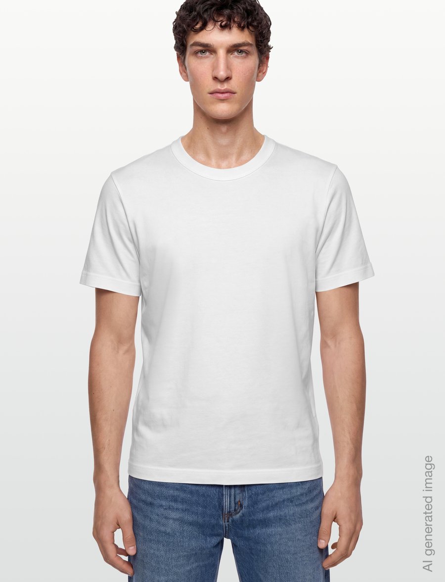 CDLP - HEAVYWEIGHT T-SHIRT - WHITE - stutterma bolir - white - 3