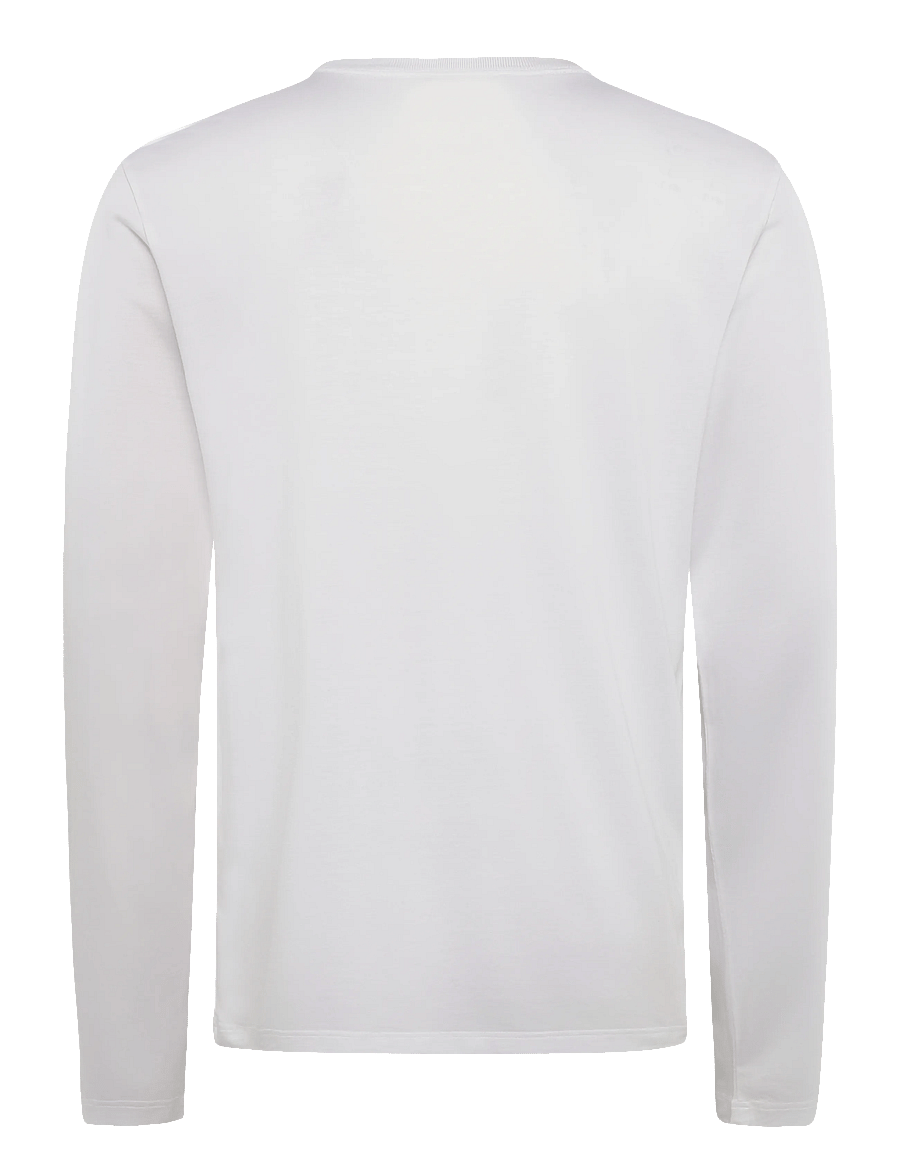 CDLP - MIDWEIGHT LONG SLEEVE T-SHIRT - WHITE - pyjamasöverdelar - white - 1