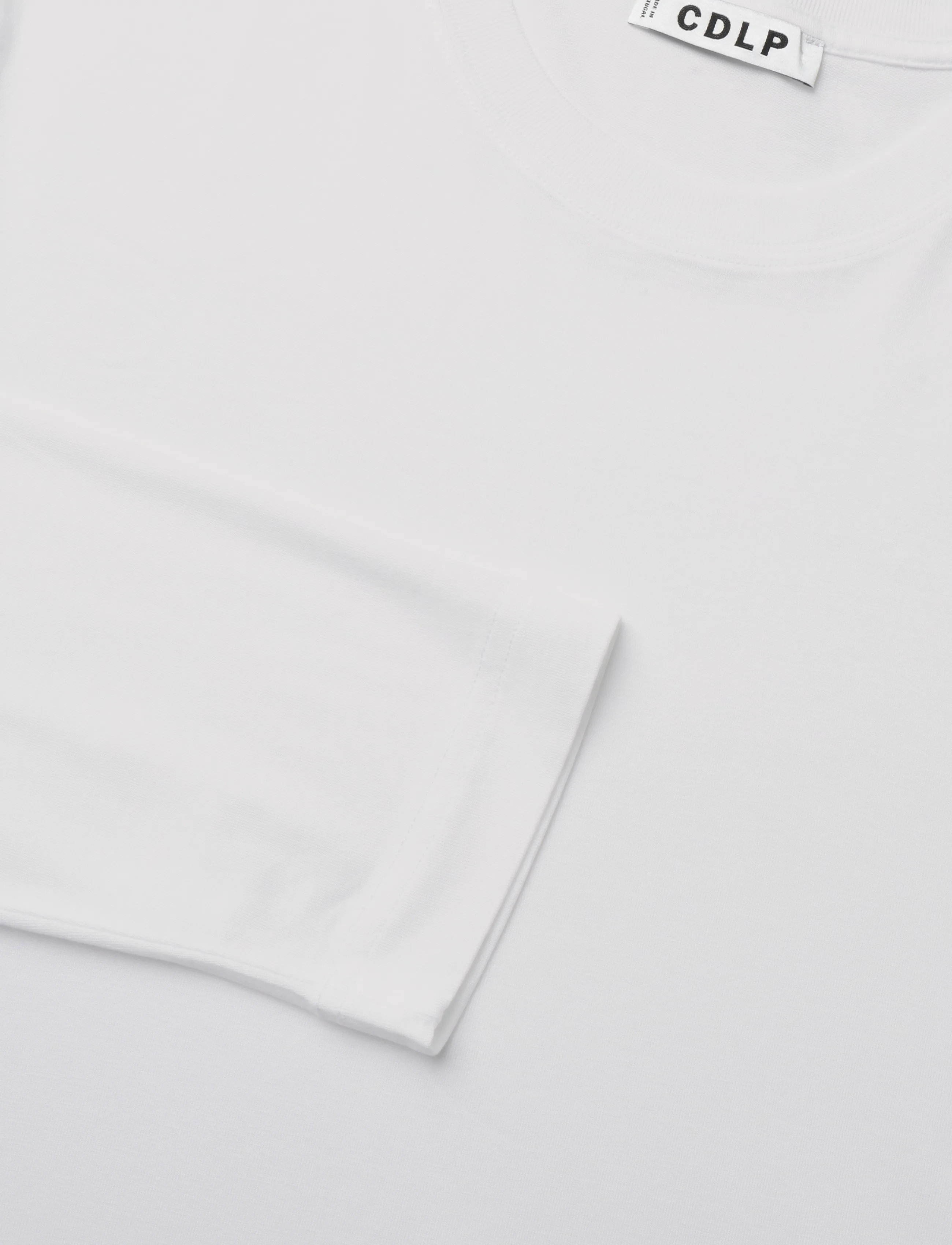 CDLP - MIDWEIGHT LONG SLEEVE T-SHIRT - WHITE - pyjamasöverdelar - white - 2