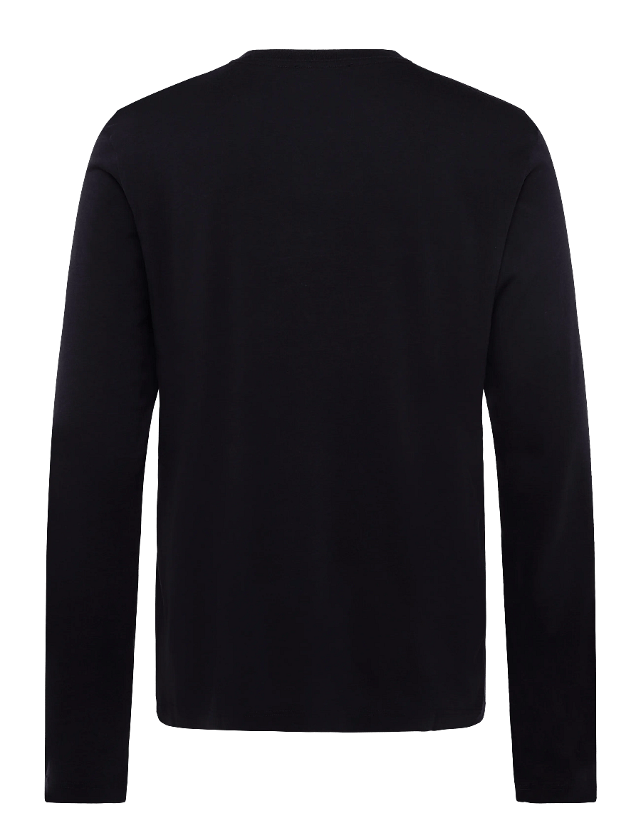 CDLP - MIDWEIGHT LONG SLEEVE T-SHIRT - DARK NAVY - pyjama tops - dark navy - 1