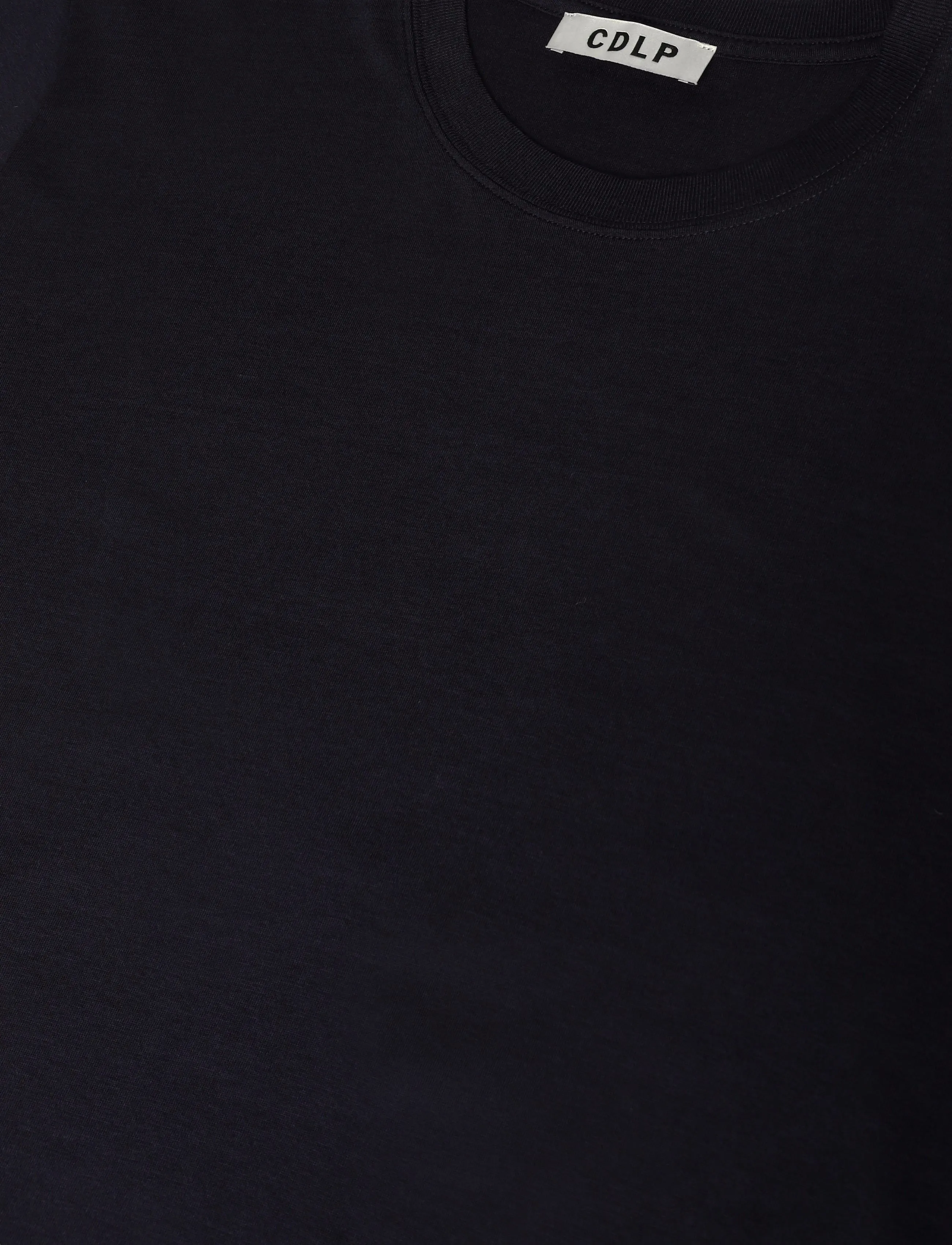 CDLP - MIDWEIGHT LONG SLEEVE T-SHIRT - DARK NAVY - pyjama tops - dark navy - 2