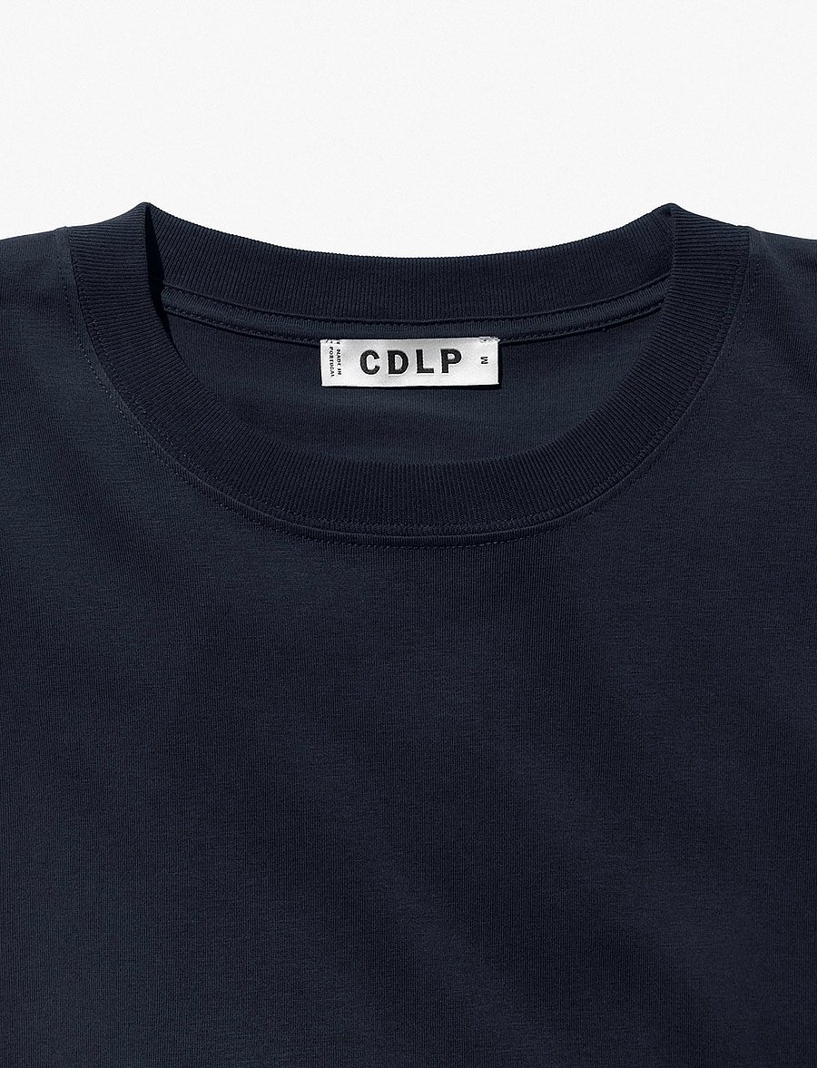 CDLP - MIDWEIGHT LONG SLEEVE T-SHIRT - DARK NAVY - dark navy - 1
