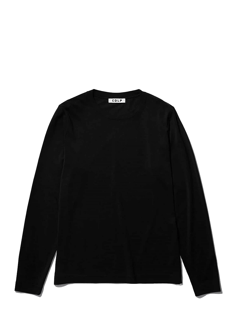 CDLP - MIDWEIGHT LONG SLEEVE T-SHIRT - BLACK - black - 0