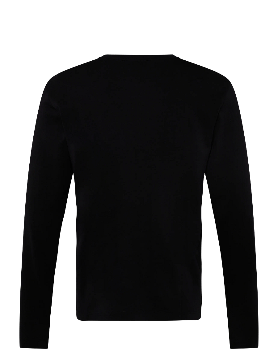 CDLP - MIDWEIGHT LONG SLEEVE T-SHIRT - BLACK - pidžaamasärgid - black - 1