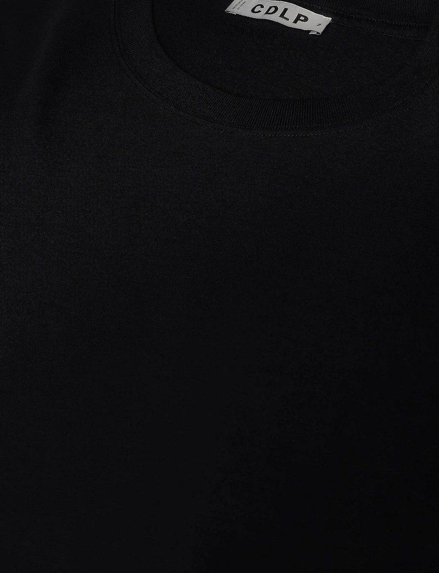 CDLP - MIDWEIGHT LONG SLEEVE T-SHIRT - BLACK - pidžaamasärgid - black - 2