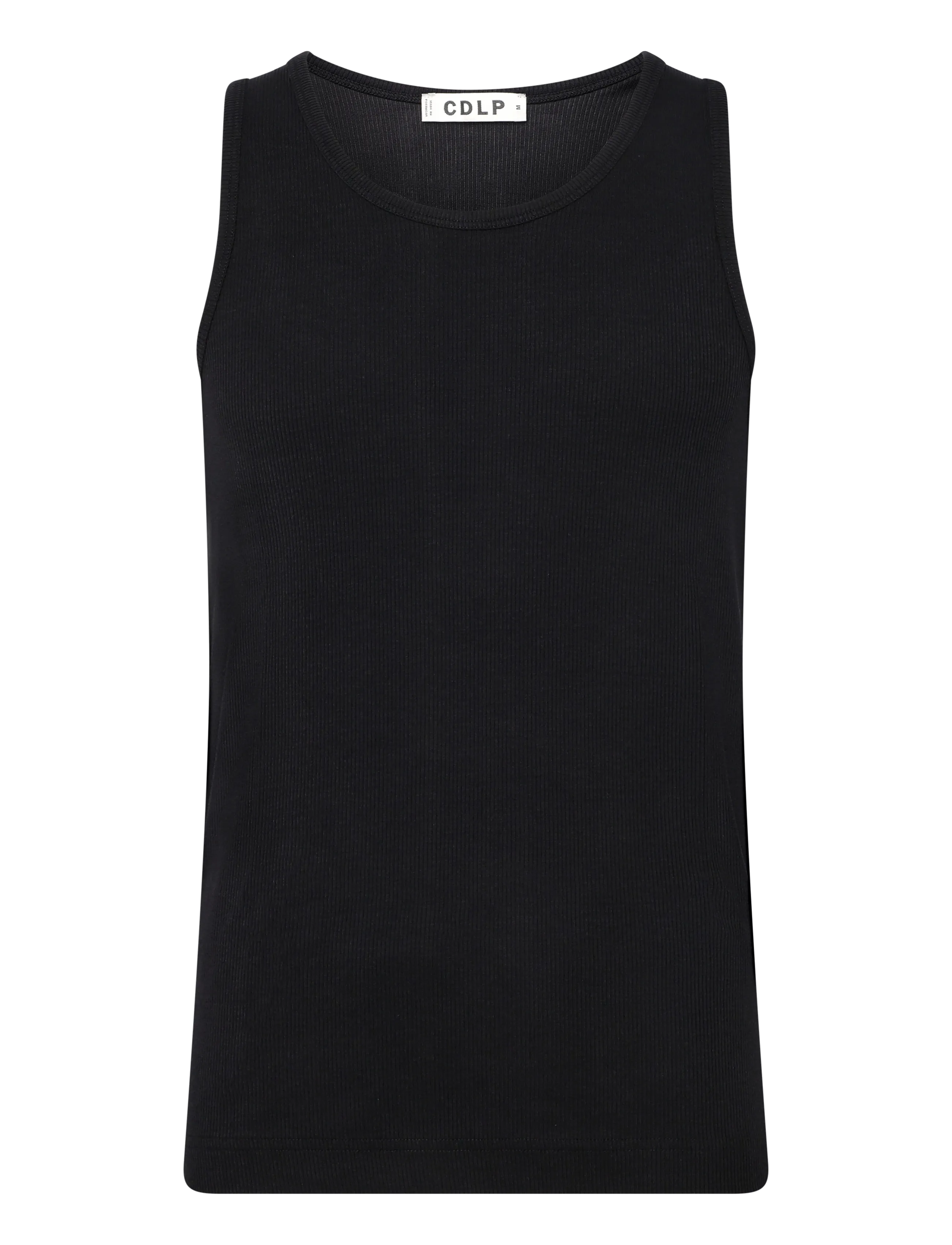 CDLP RIB TANK TOP - OFF BLACK - Pidžamas tops - OFF BLACK / black