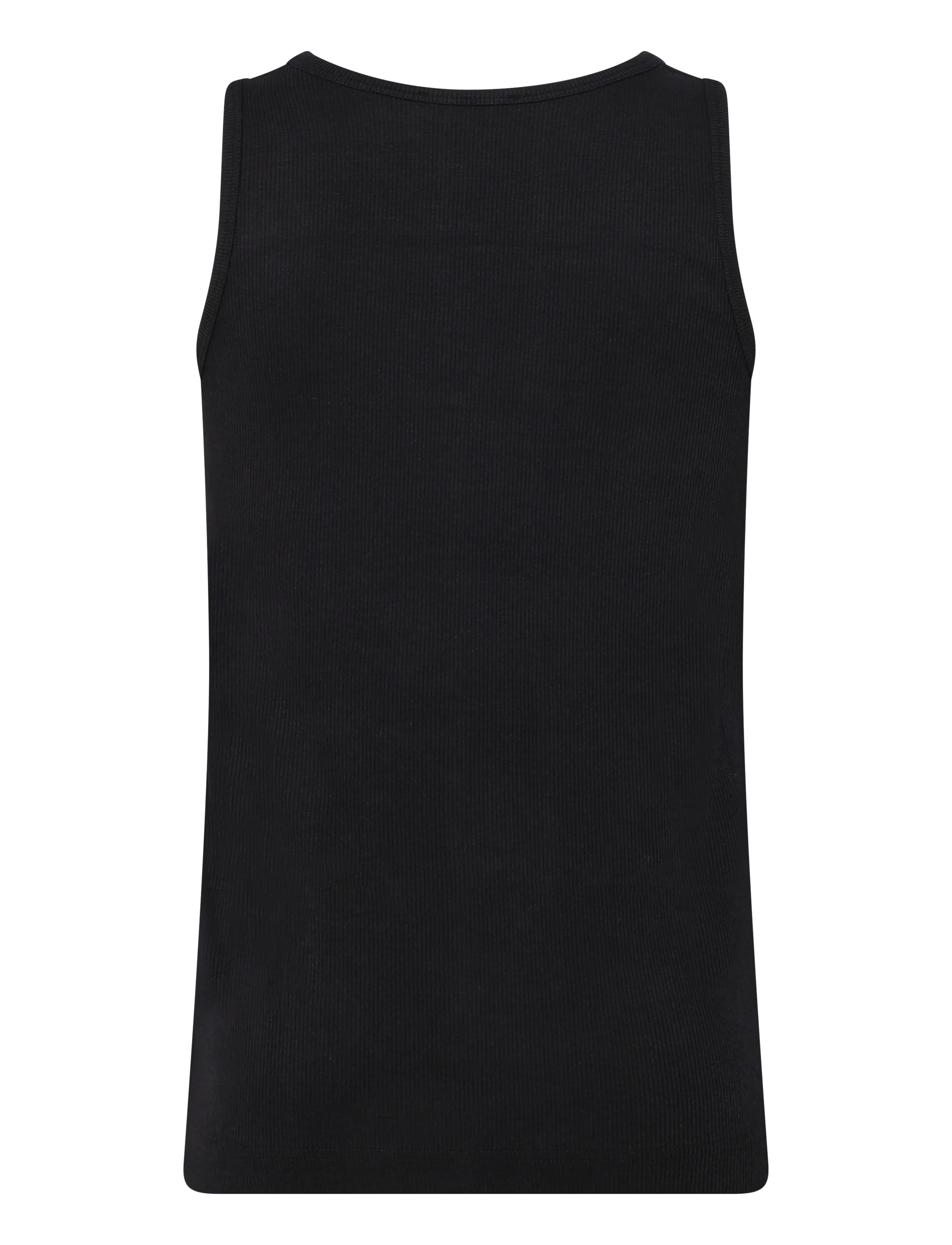 CDLP - RIB TANK TOP - OFF BLACK - pyjamaoberteile - off black - 1