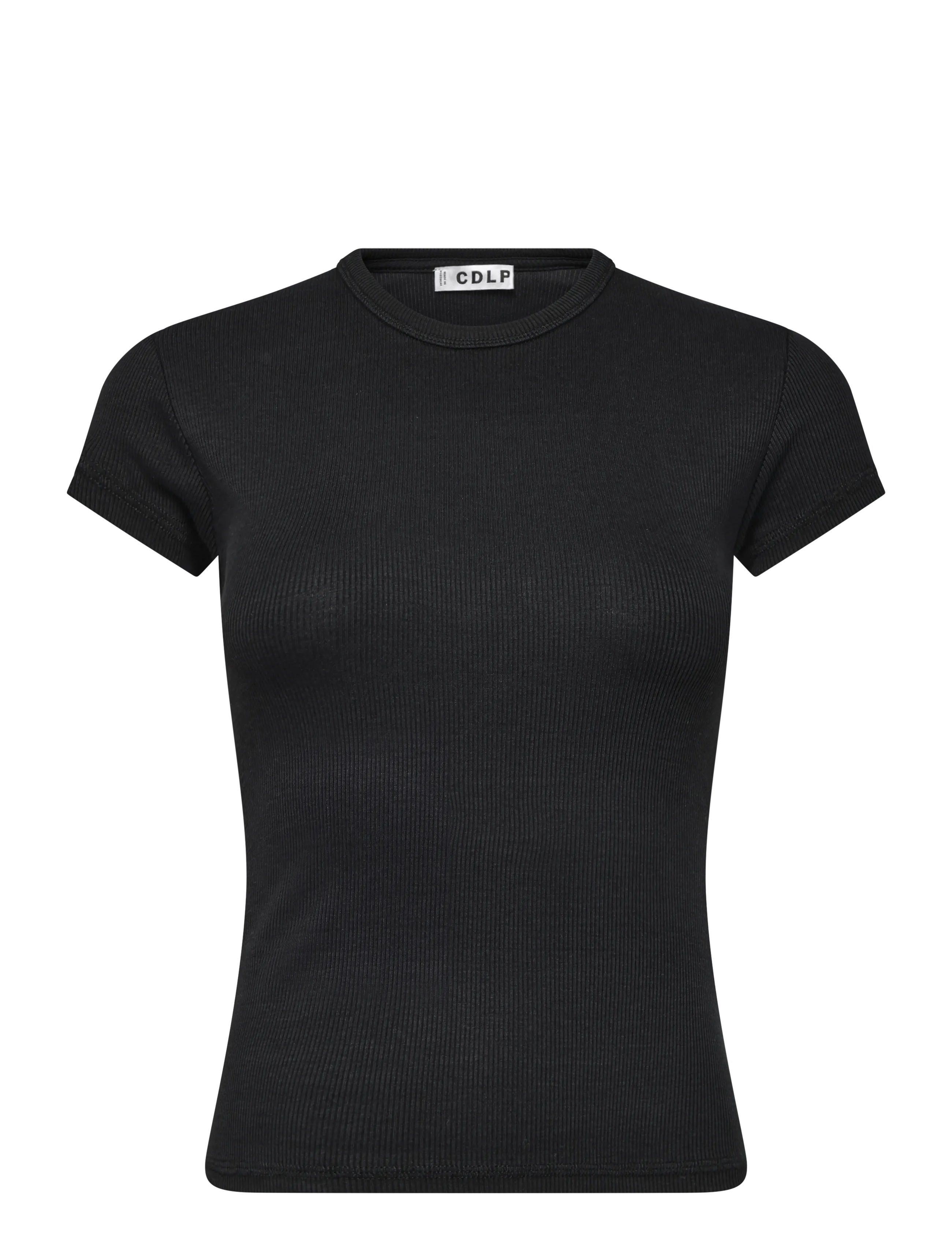 Lyocell Rib T-Shirt Off
