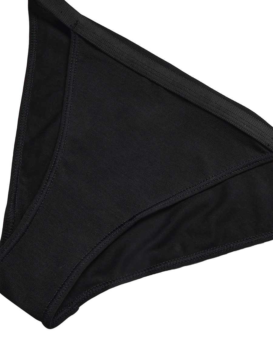 CDLP - LYOCELL TANGA BRIEF - BLACK - püksikud - black - 2