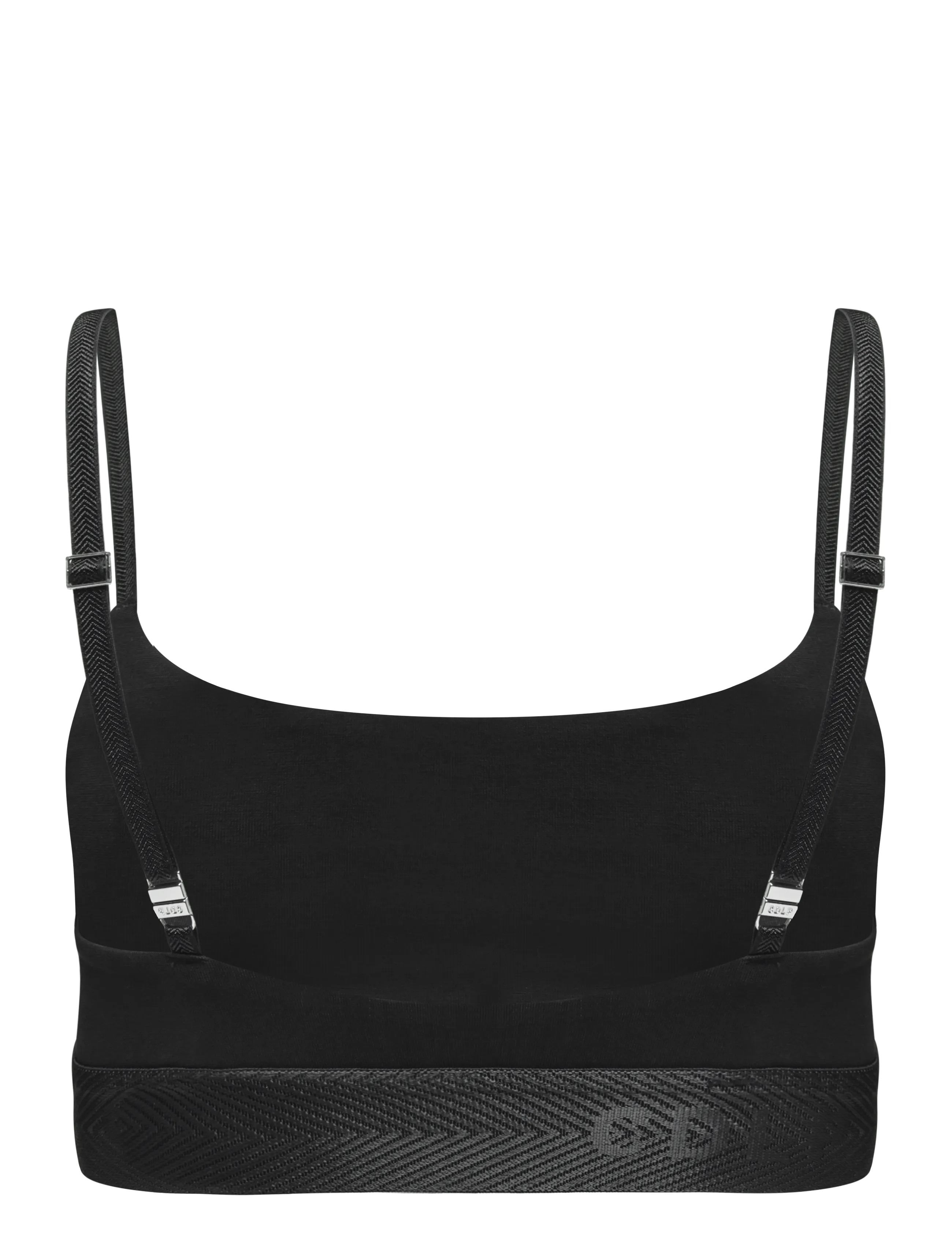 CDLP - LYOCELL SCOOP BRALETTE - BLACK - bralette - black - 1