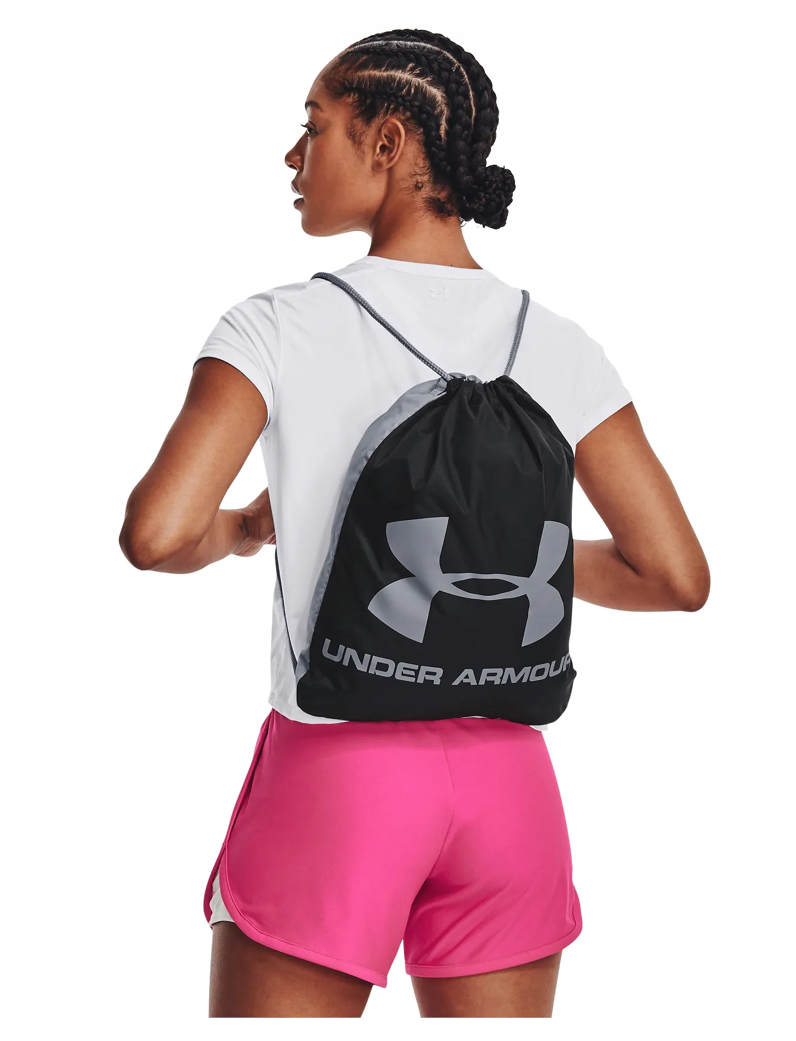 Under Armour Ua Ozsee Sackpack, One Size, Bags, Schwarz - Gym Männerswear