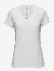 Under Armour - Tech SSV - Solid - t-shirts - white - 0
