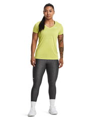 Under Armour - Tech SSV - Twist - t-shirts - lime yellow - 2