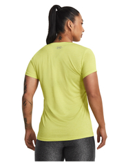 Under Armour - Tech SSV - Twist - t-shirts - lime yellow - 4