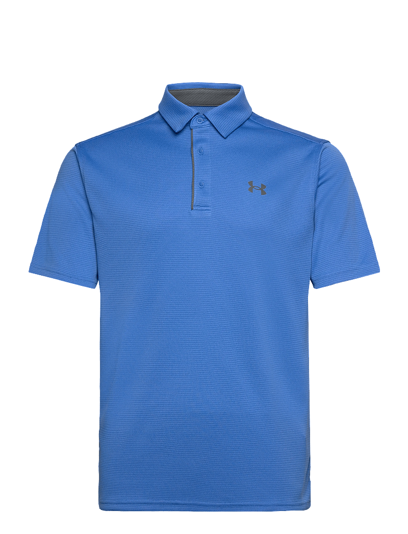 Under Armour - Tech Polo - toppar & t-shirts - blue atlantis - 1