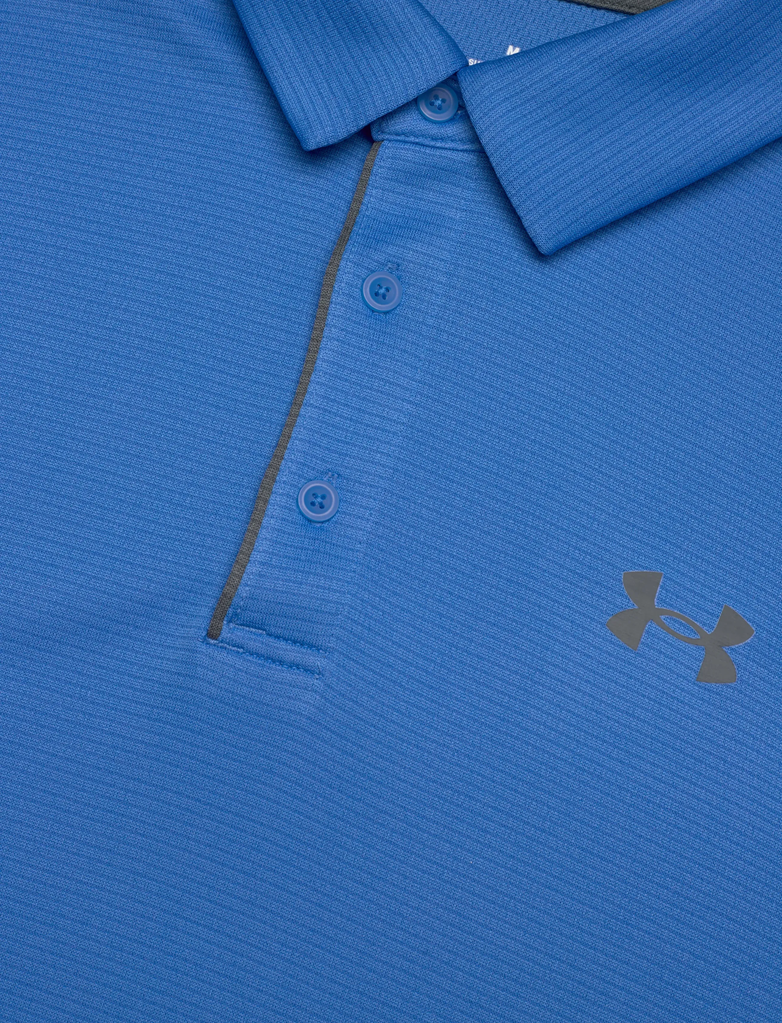 Under Armour - Tech Polo - toppe & t-shirts - blue atlantis - 4