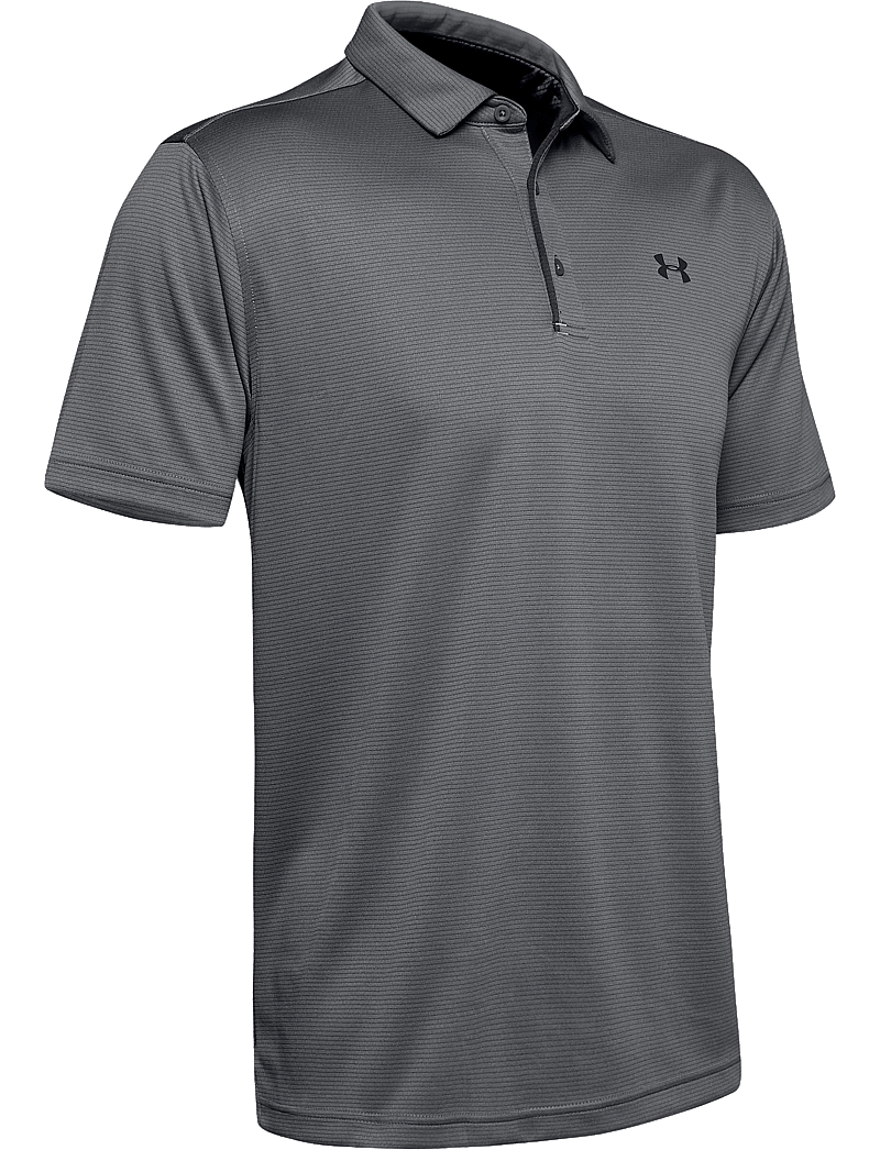 Under Armour - Tech Polo - toppar & t-shirts - graphite - 1