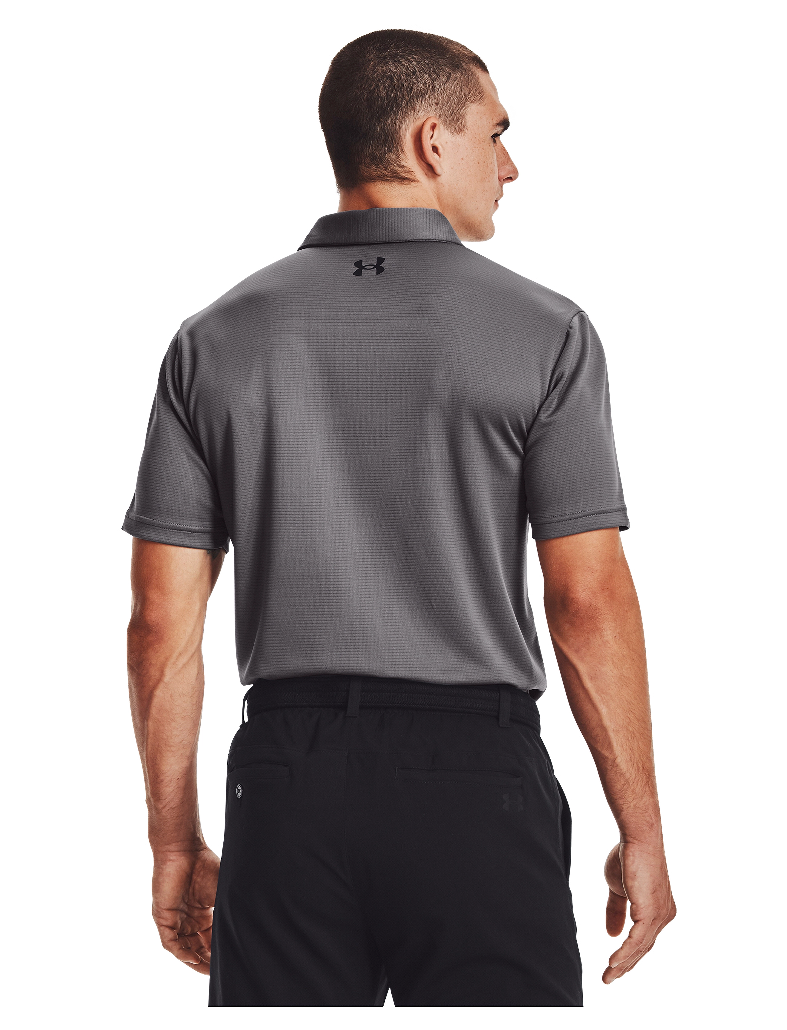 Under Armour - Tech Polo - toppe & t-shirts - graphite - 3