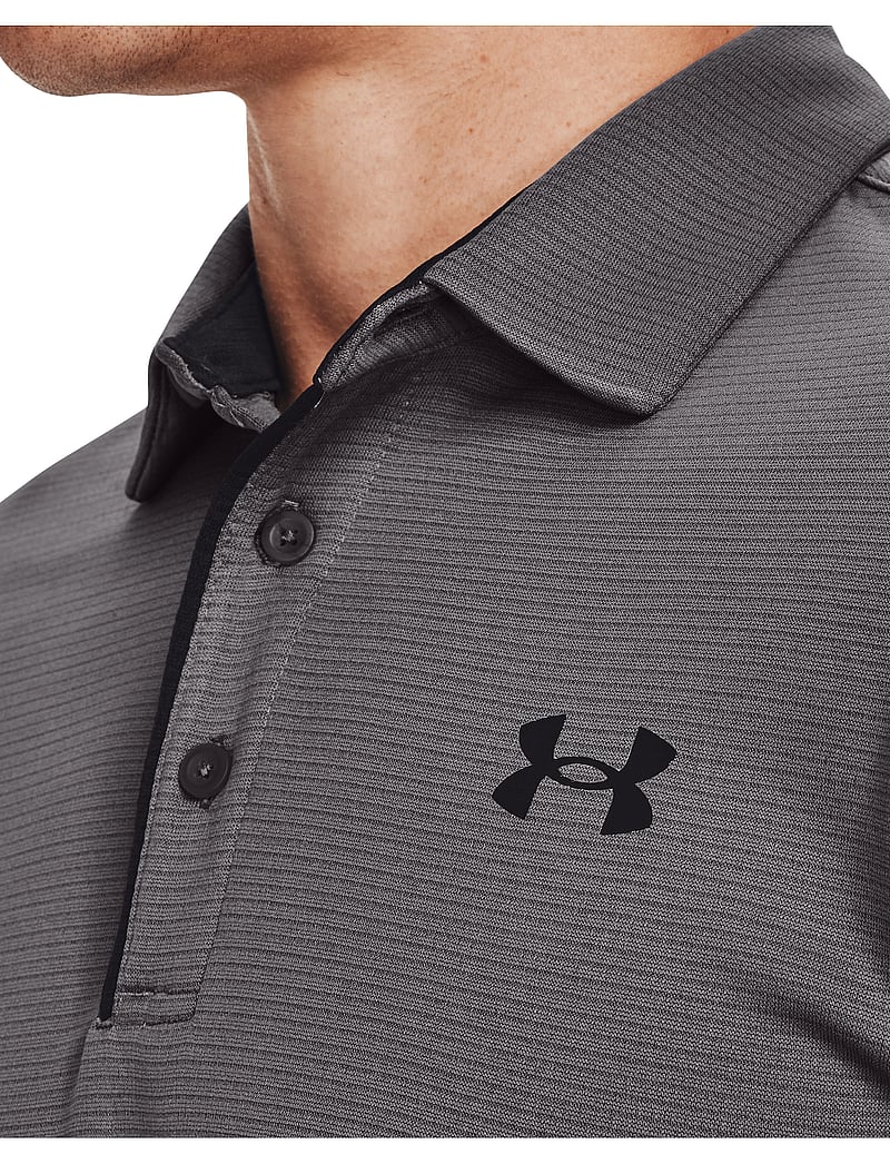 Under Armour - Tech Polo - toppar & t-shirts - graphite - 5