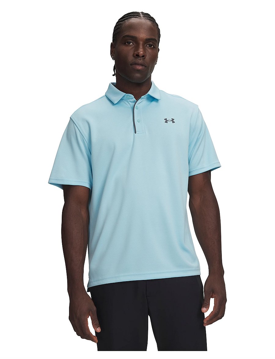 Under Armour - Tech Polo - oberteile & t-shirts - opal blue - 0
