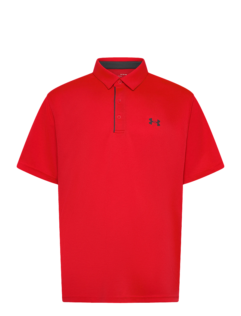 Under Armour - Tech Polo - toppar & t-shirts - racer red - 1