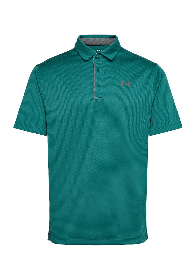 Under Armour - Tech Polo - toppar & t-shirts - rack green - 1
