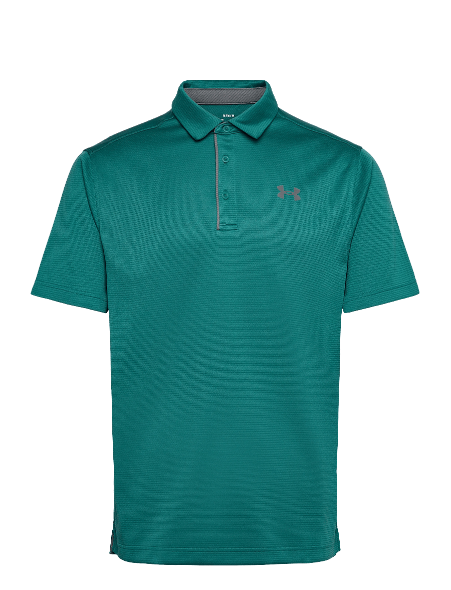 Under Armour - Tech Polo - oberteile & t-shirts - rack green - 1