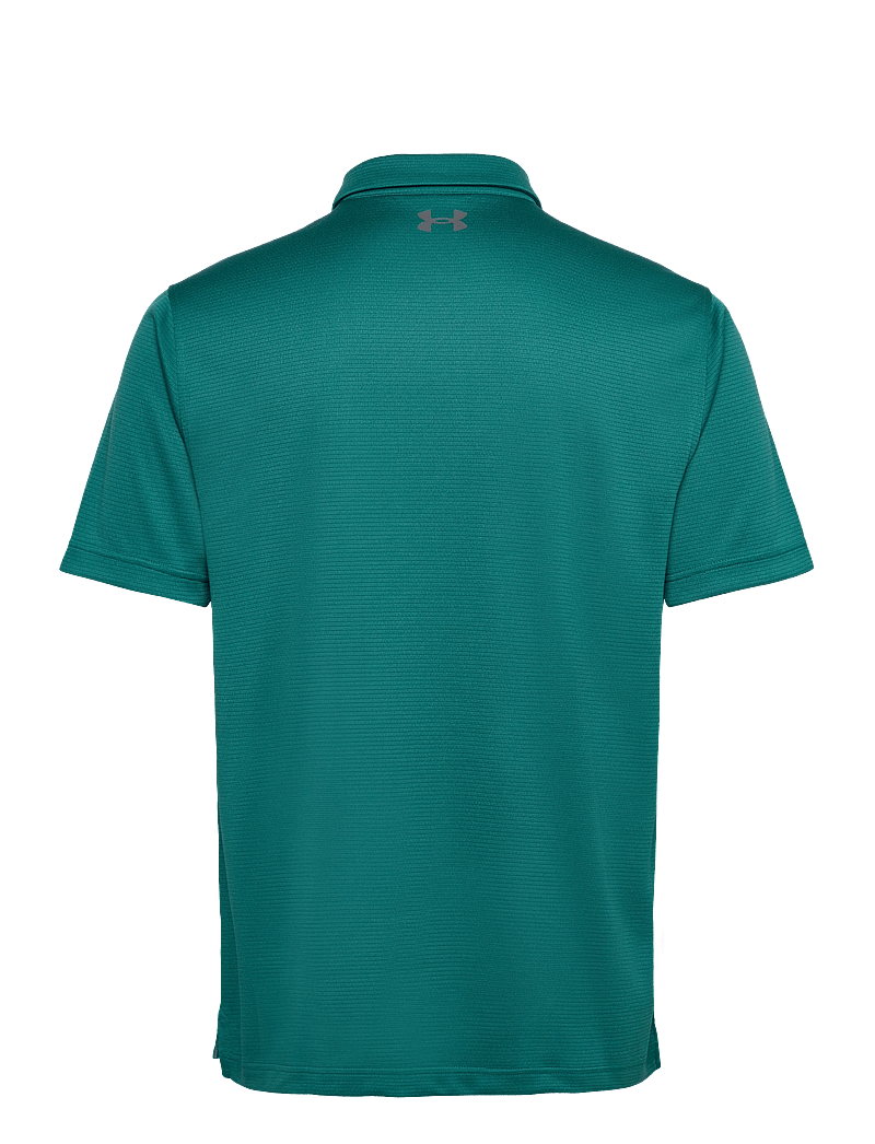 Under Armour - Tech Polo - toppar & t-shirts - rack green - 2