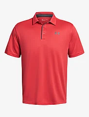Under Armour - Tech Polo - short-sleeved polos - red - 0