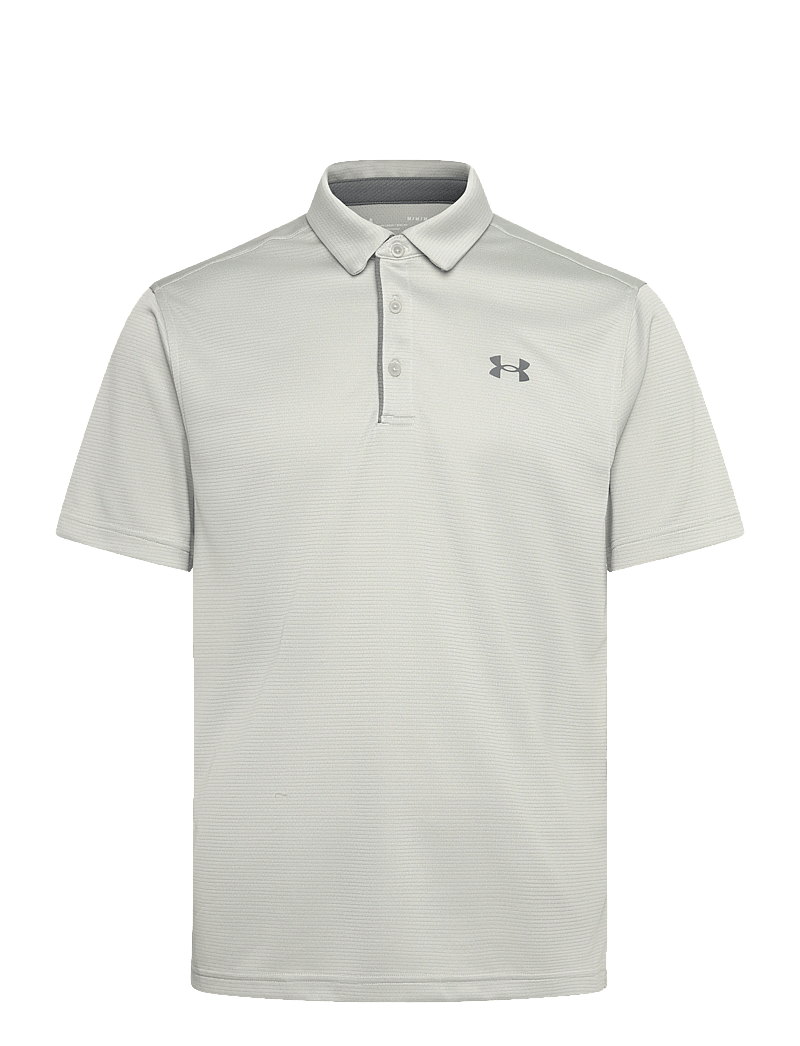 Under Armour - Tech Polo - toppar & t-shirts - titanium - 1