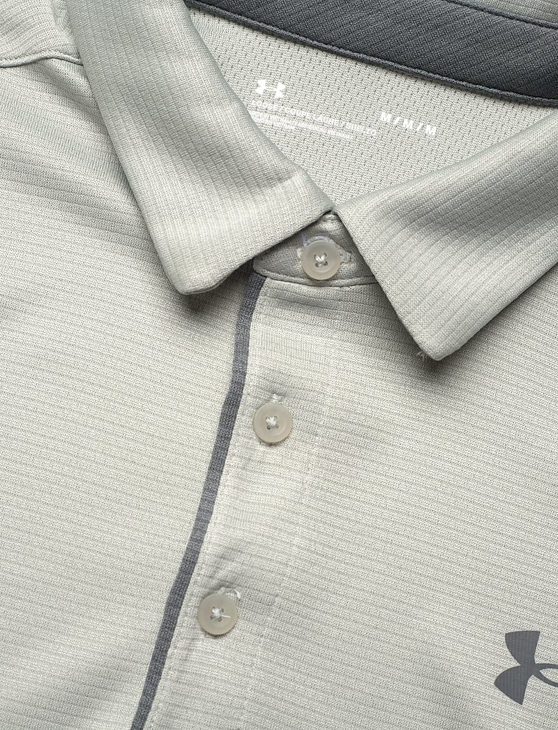 Under Armour - Tech Polo - toppar & t-shirts - titanium - 5