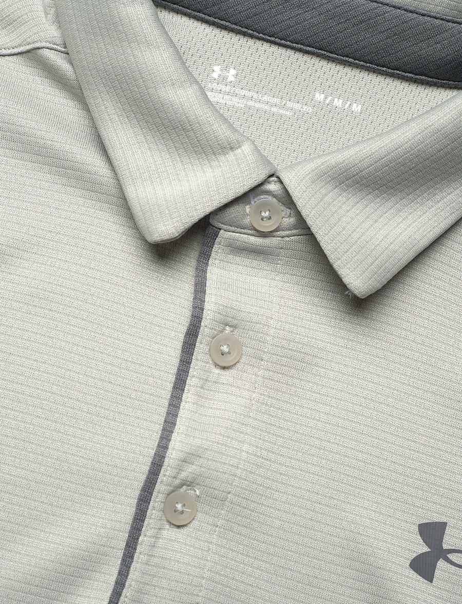 Under Armour - Tech Polo - toppe & t-shirts - titanium - 5