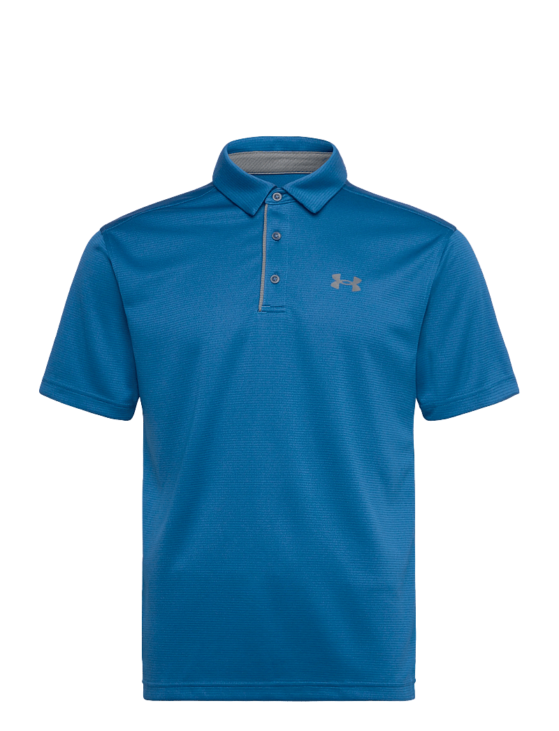 Under Armour - Tech Polo - toppar & t-shirts - varsity blue - 1