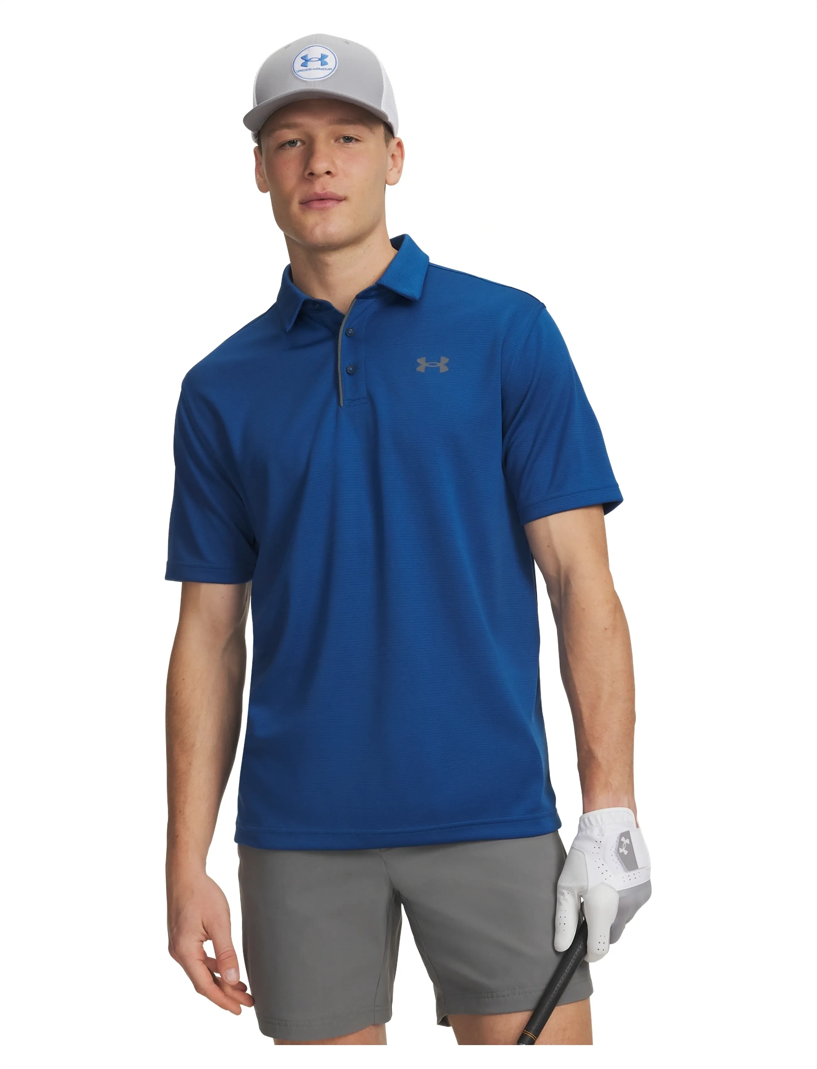 Under Armour Tech Polo, XS, Polos, Blau - Short-sleeved, Männerswear