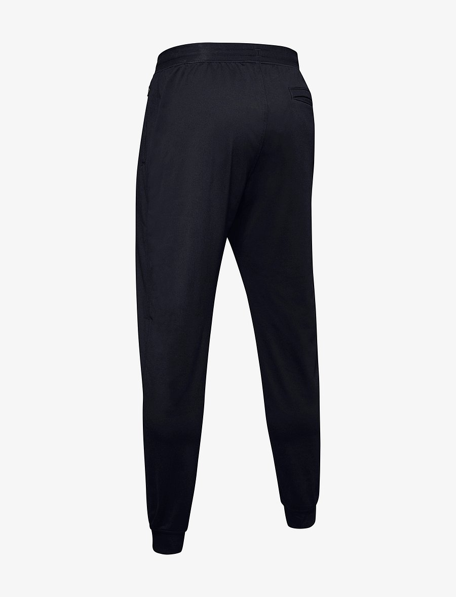 Under Armour - SPORTSTYLE TRICOT JOGGER - sportbroeken - black - 2