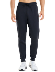 Under Armour - SPORTSTYLE TRICOT JOGGER - träningsbyxor - black - 3
