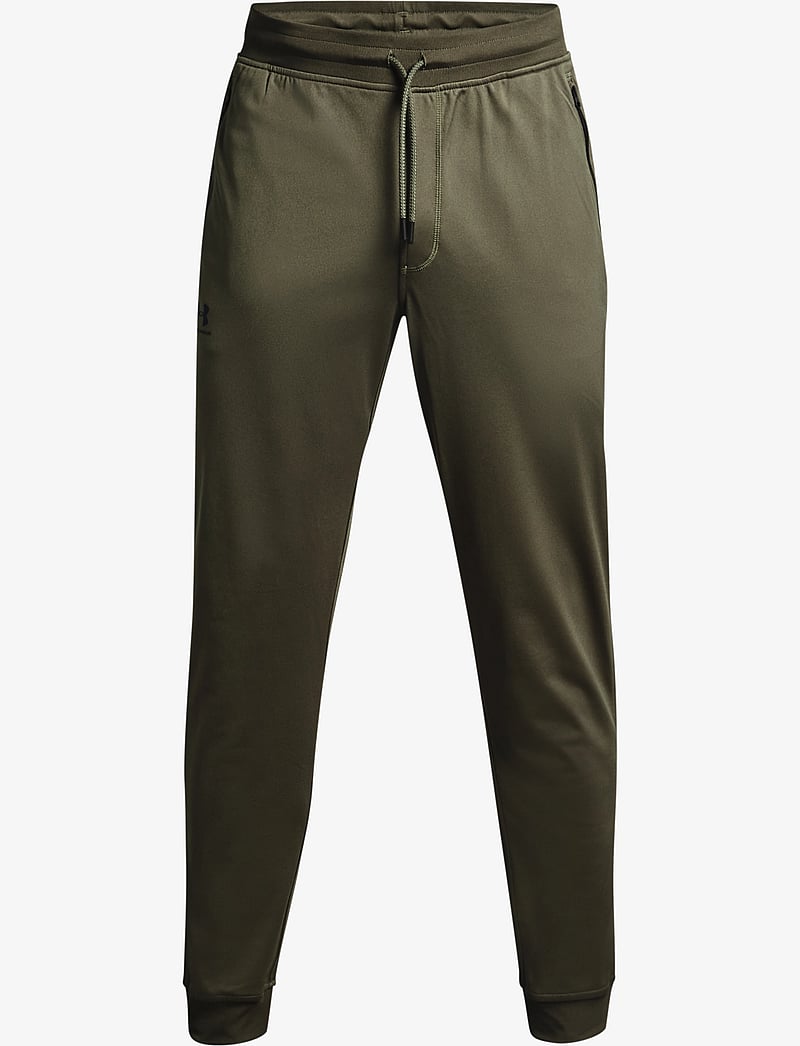 Under Armour - SPORTSTYLE TRICOT JOGGER - träningsbyxor - marine od green - 1