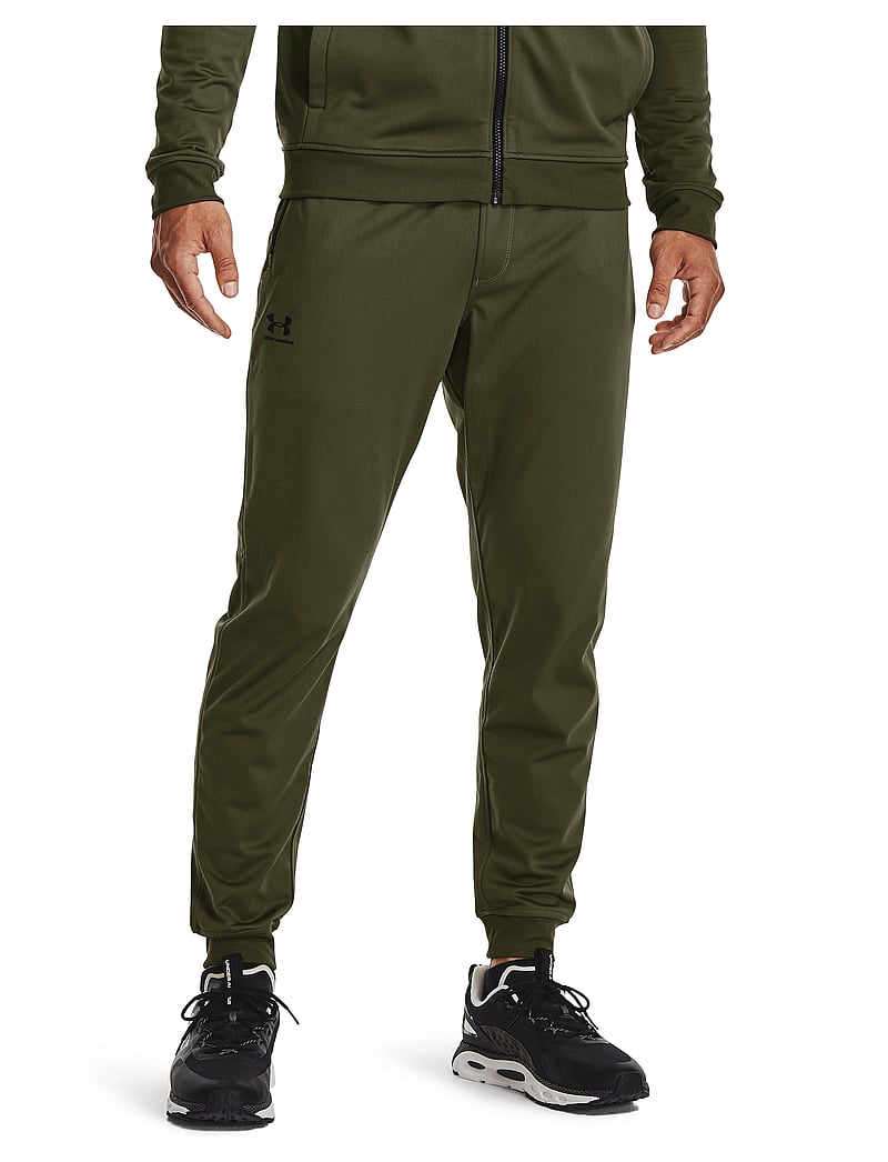 Under Armour - SPORTSTYLE TRICOT JOGGER - träningsbyxor - marine od green - 3
