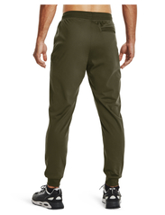Under Armour - SPORTSTYLE TRICOT JOGGER - sports pants - marine od green - 4