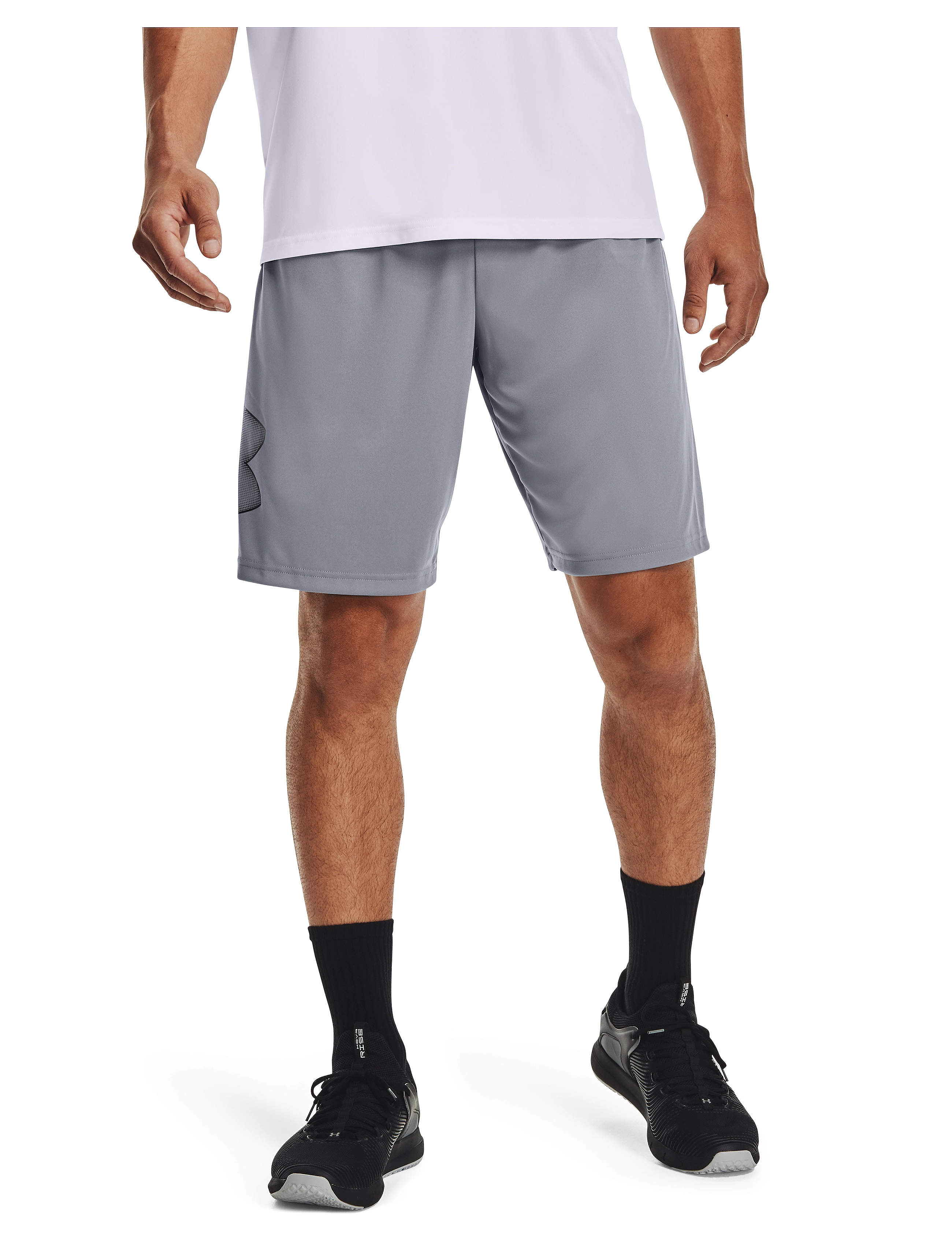 Under Armour - UA TECH GRAPHIC SHORT - trainingsshorts - steel - 4