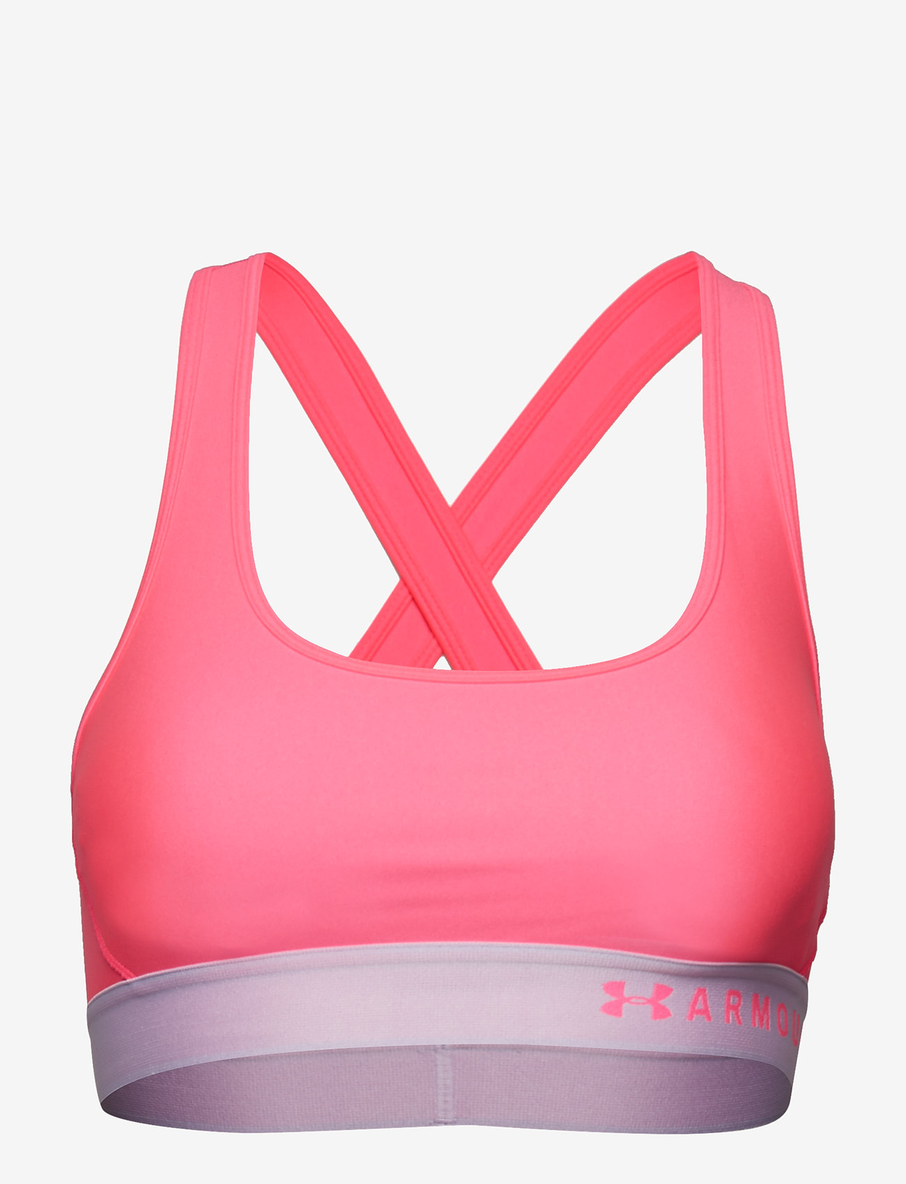 Under Armour - Armour Mid Crossback Bra - pink - 0