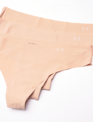 Under Armour - PS Thong 3Pack - seamless panties - beige - 1