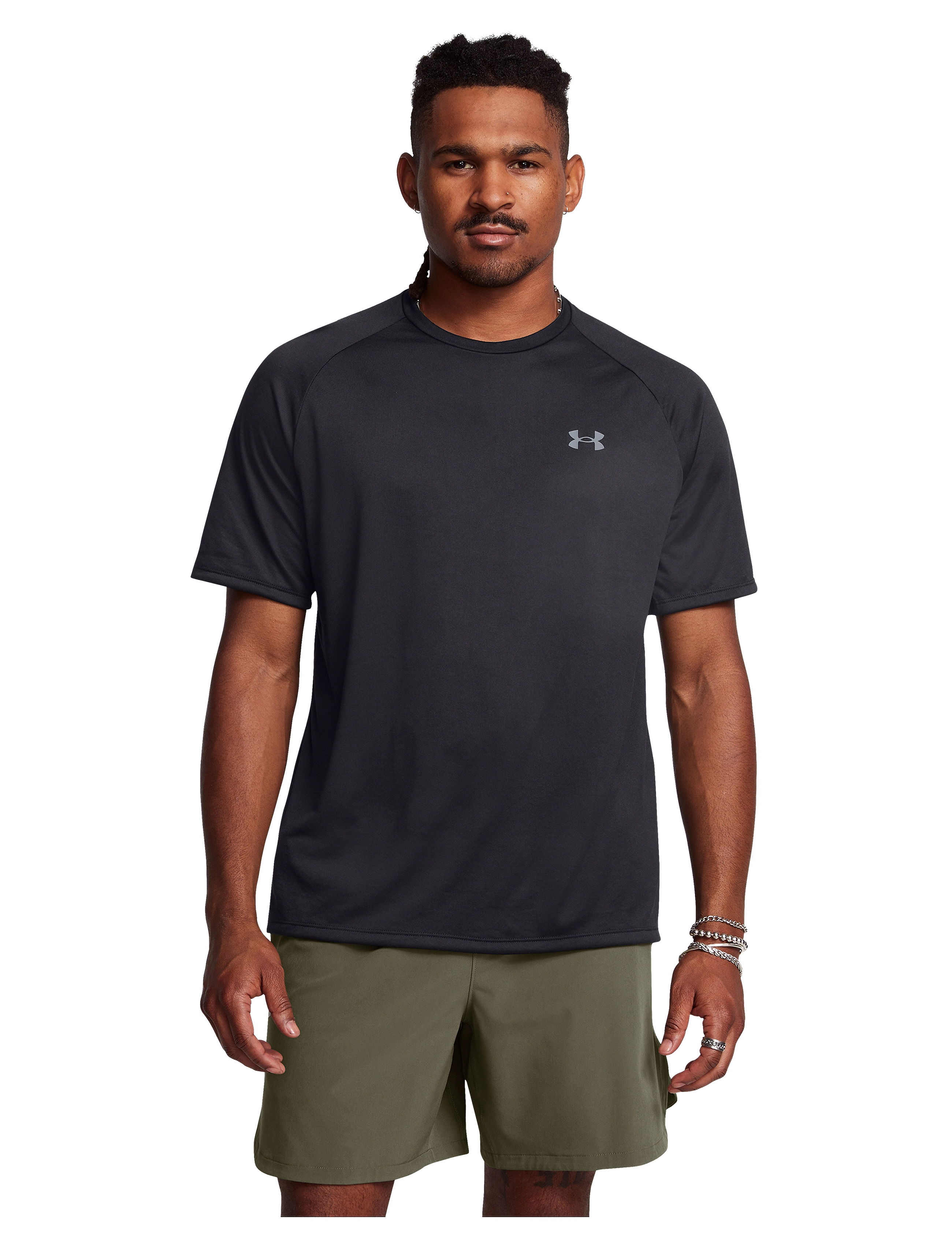 Under Armour UA Tech 2.0 SS Tee - Enimmüüdud - BLACK / black