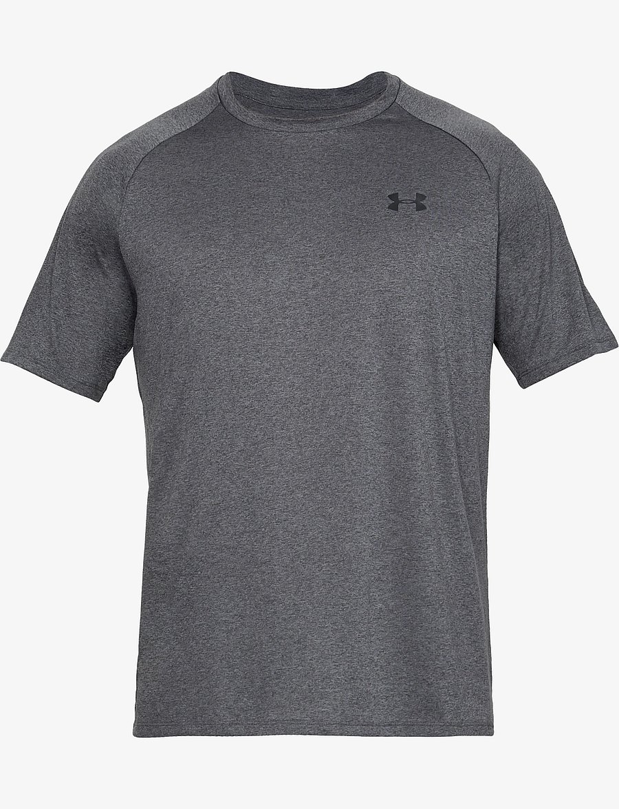 Under Armour - UA Tech 2.0 SS Tee - t-shirts - carbon heather - 1