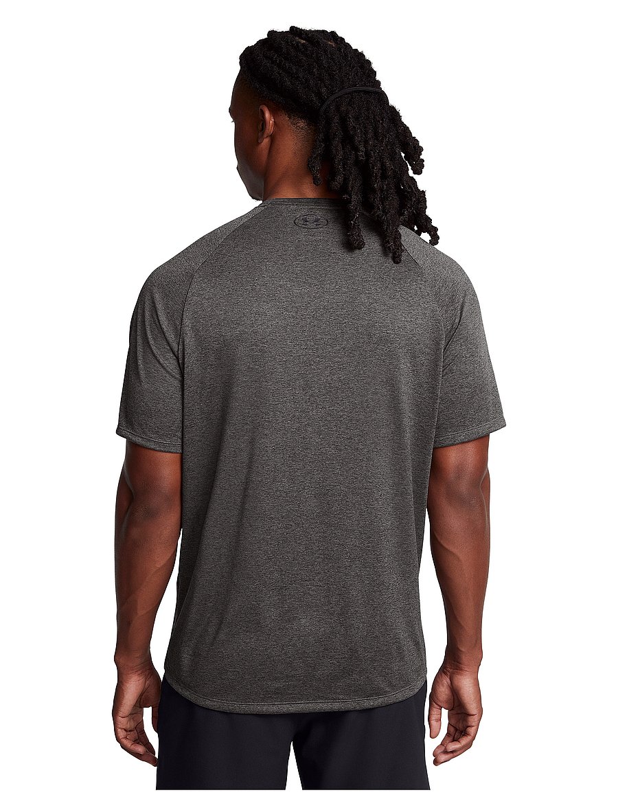 Under Armour - UA Tech 2.0 SS Tee - t-shirts - carbon heather - 3