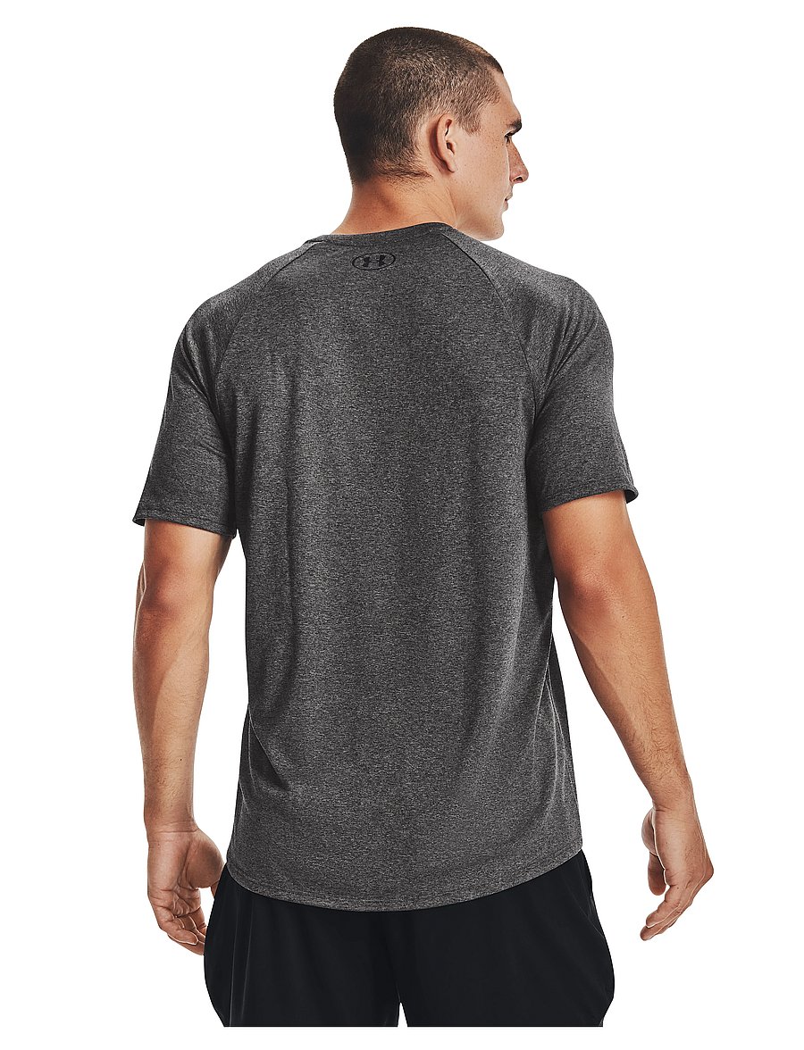 Under Armour - UA Tech 2.0 SS Tee - t-shirts - carbon heather - 4
