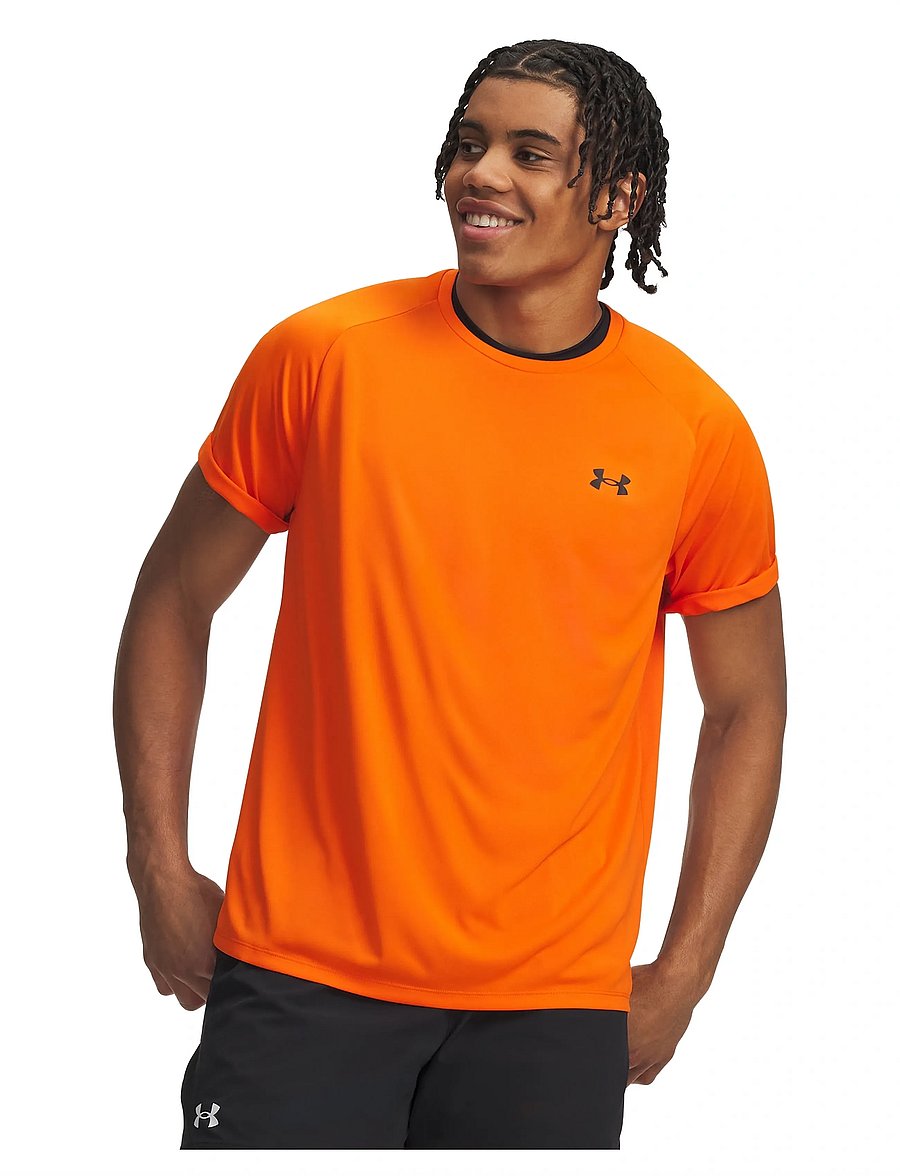 Under Armour - UA Tech 2.0 SS Tee - t-shirts - outrageous orange - 0