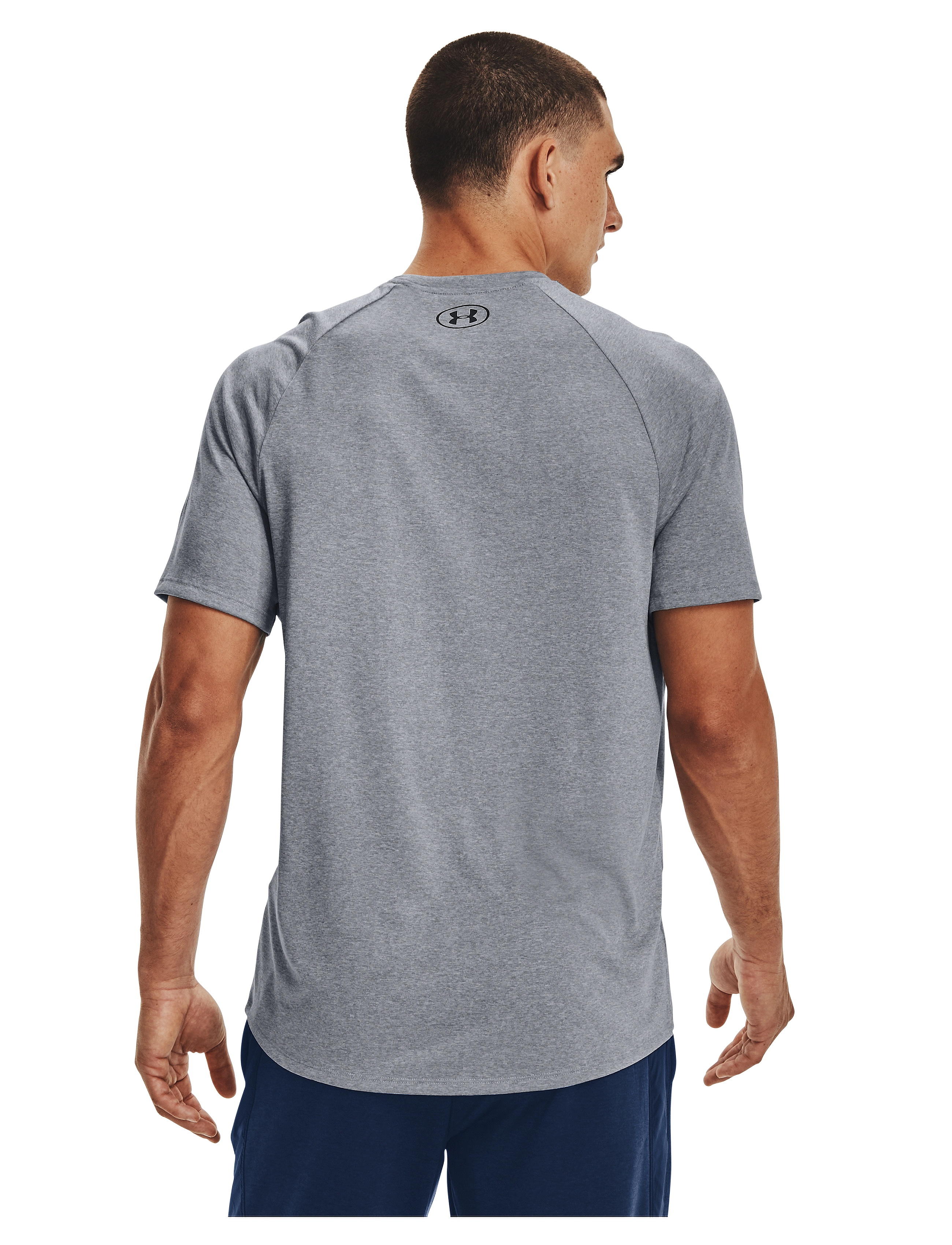 Under Armour - UA Tech 2.0 SS Tee - t-shirts - steel - 4