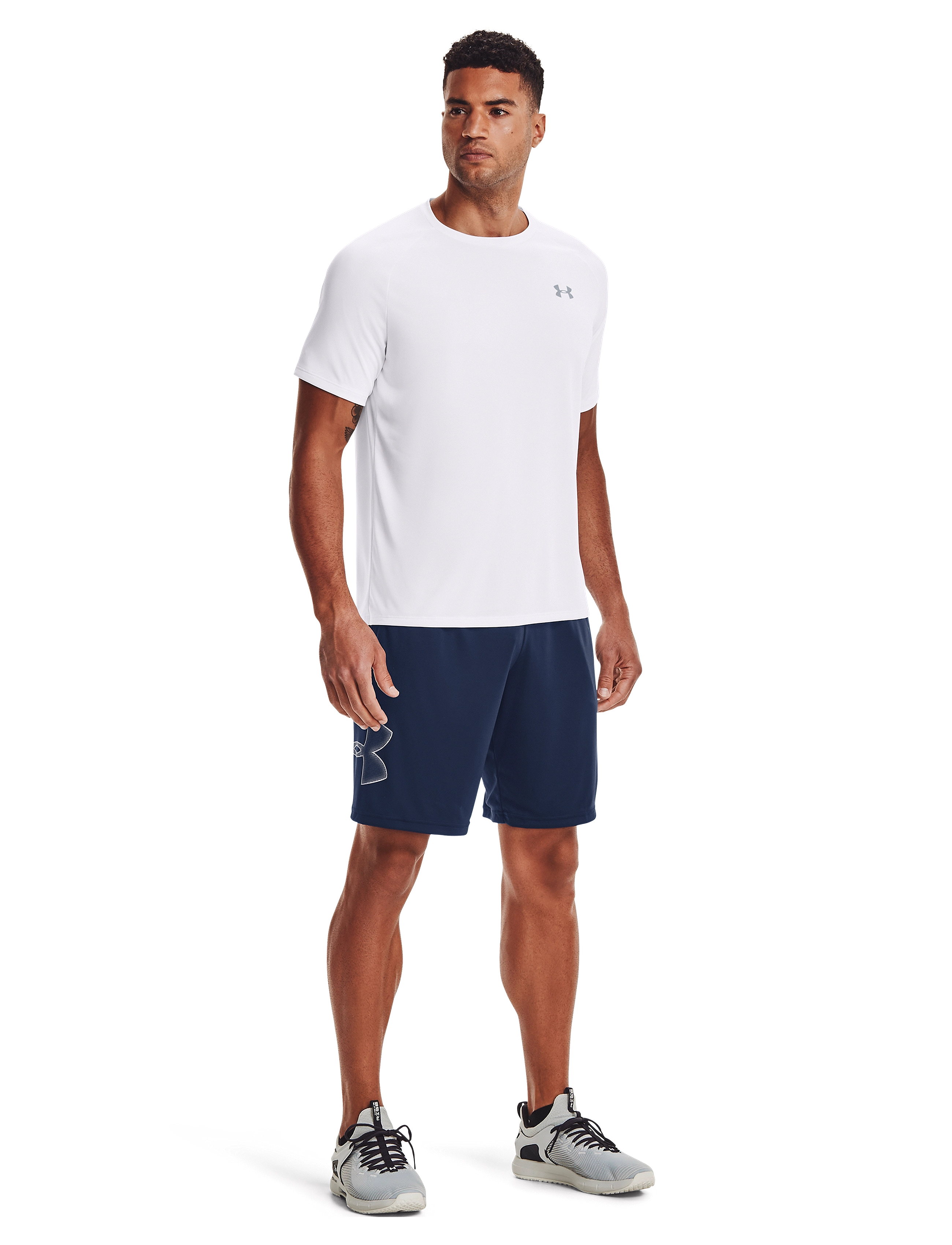 Under Armour - UA Tech 2.0 SS Tee - t-shirts - white - 4